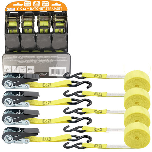 Ratchet straps with - s, hooks