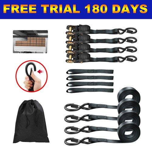 4ft ratchet tie - 4x, 16.4ft