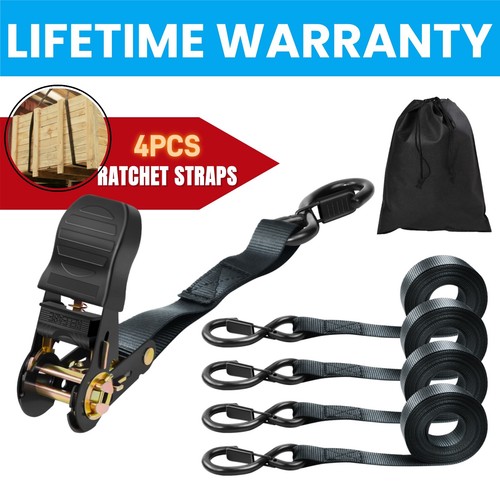 Retractable ratchet straps - ratchet, 4