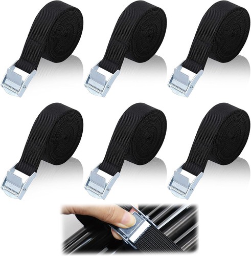 Pcs ratchet tie down - 6, straps