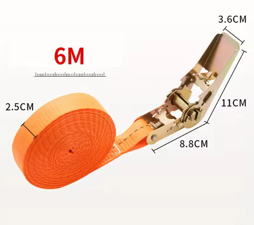 Ratchet straps tie down 4mm - down,