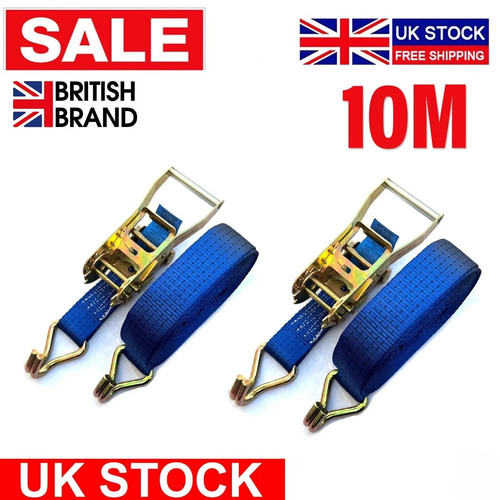 Heavy duty ratchet straps - 2x,