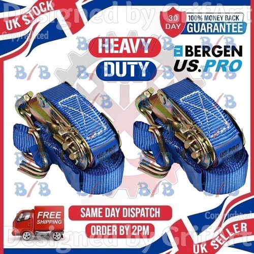 Heavy duty ratchet straps - 2,