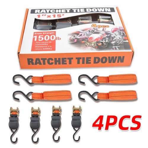 Heavy duty ratchet tie - 4x,