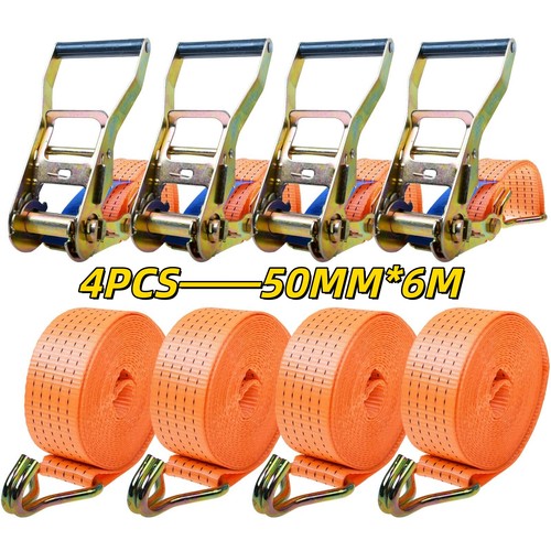 Heavy duty ratchet ties - 4x,