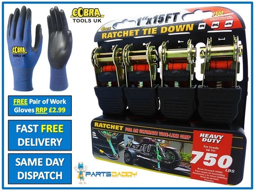 Heavy duty ratchet tie - x,