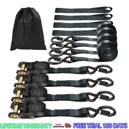 Retractable ratchet straps - retractable,