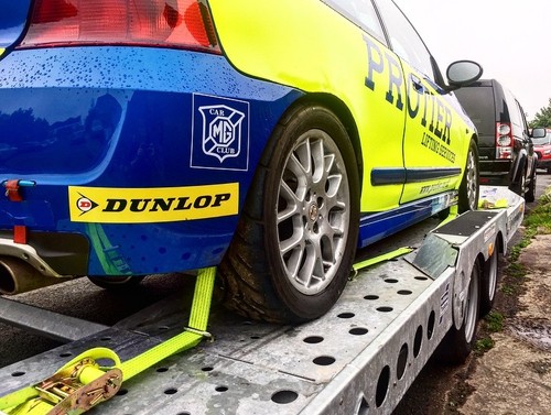 Vis car trailer over - -,