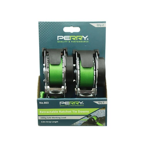 Pack retractable ratchet tie - pack,