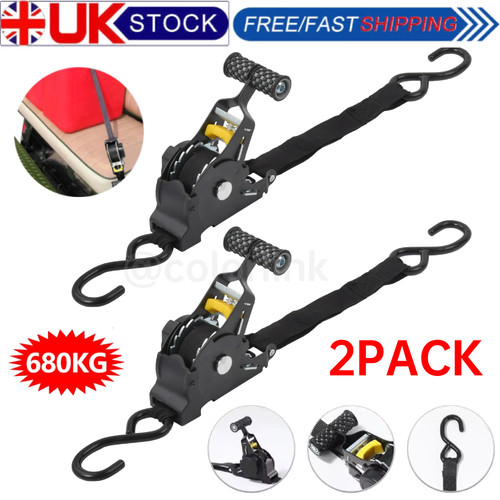 Automatic ratchet tie down - 2x,