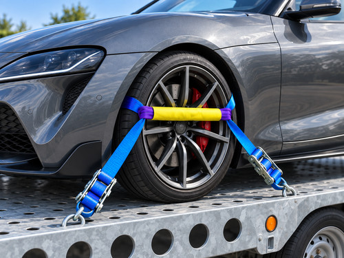 Blue soft link car - blue, 5t